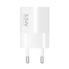 Power adapter Xiaomi 33W Nano USB-C EU wall charger — 33W USB-C output for phones and tablets