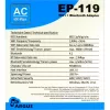 USB Wi‑Fi / Bluetooth Adapter INTER-TECH EP-119, Wi‑Fi 5 (802.11ac) Dual‑band 600 Mbit/s