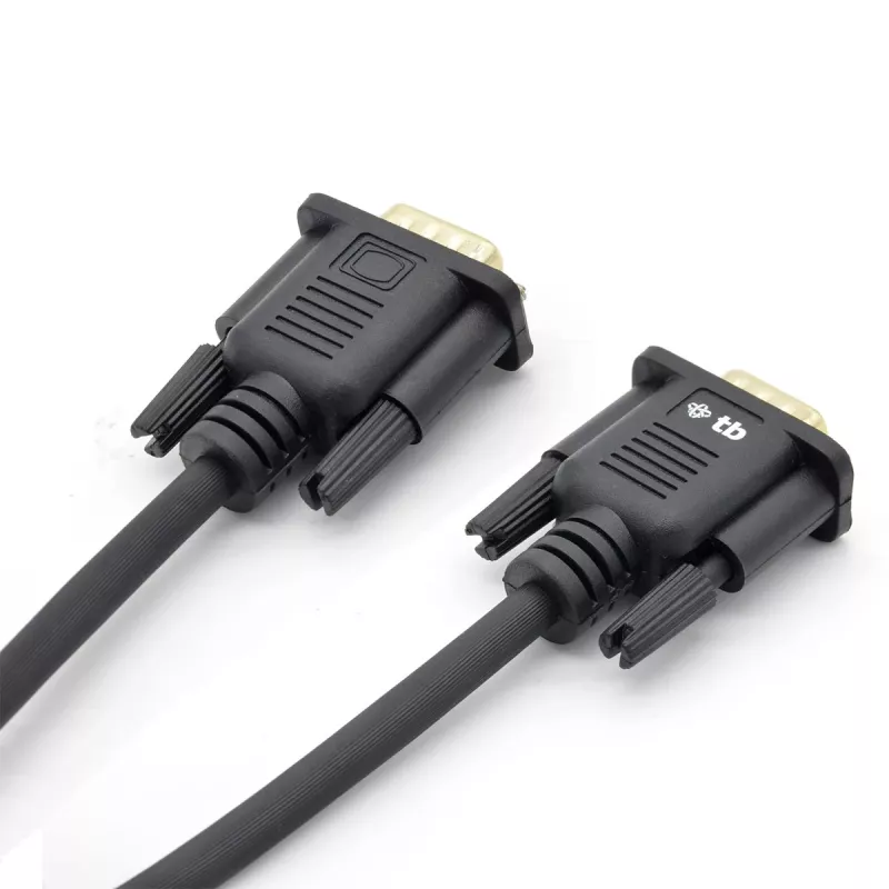 TB VGA-Cable 15M-15M 1,8 M. black-gold (AKTBXVGAMMG180B)