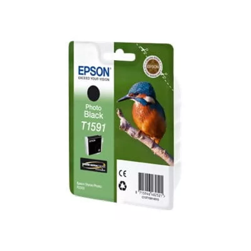 Cartridge EPSON Tinte Photo Black T1591 1 x 17 ml Ultrachrome Hi-Gloss2