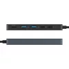 USB-C hub HYPER HD4101BKGL — 5-port (USB-C, USB 3.2 Gen1 Type-A, HDMI 4K), 5000 Mbit/s, Black
