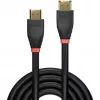Lindy 7.5m Active HDMI 4K60 Cable, 7.5 m, HDMI Type A (Standard), HDMI Type A (Standard), 18 Gbit/s, Audio Return Channel (ARC), Black