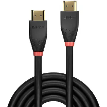 Lindy 7.5m Active HDMI 4K60 Cable, 7.5 m, HDMI Type A (Standard), HDMI Type A (Standard), 18 Gbit/s, Audio Return Channel (ARC), Black