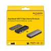 SSD enclosure DeLOCK USB 3.2 Gen 2 for PlayStation5 M.2 NVMe tool free