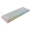 CHERRY K5V2 Compact keyboard Gaming USB QWERTY English White 67 keys RGB LED