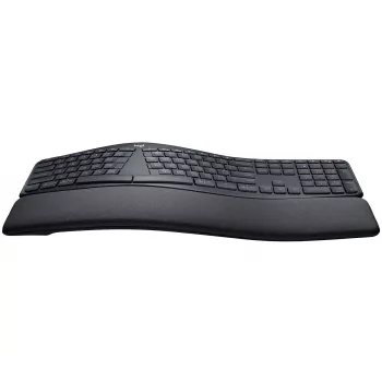 Logitech ERGO K860 - Keyboard - Wireless - 2.4 GHz, Bluetooth 5.0 - QWERTY - Spanish - Graphite
