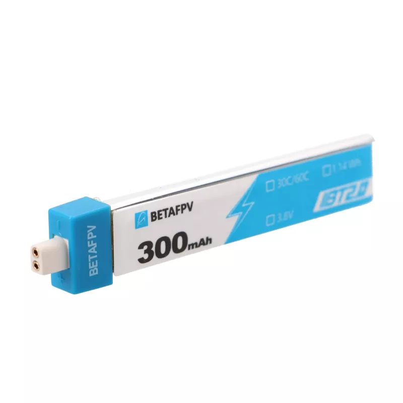 BetaFPV BT2.0 1S Drone Battery Set 300mAh 8-pack, 3.8V