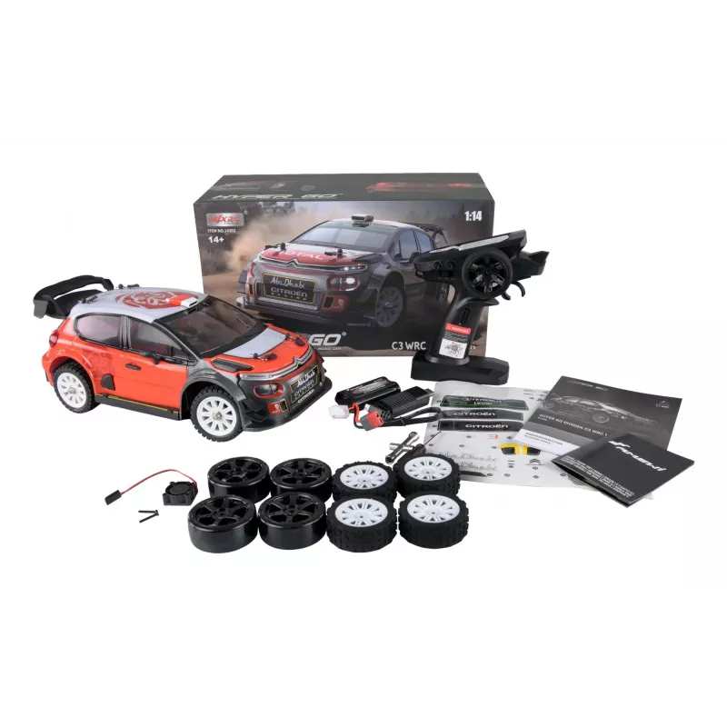 Amewi C3 WRC Radio-Controlled (RC) model Rally car Electric engine 1:14