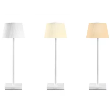Table lamp TRACER Pluto White TRAOSW47233 LED adjustable brightness, white finish