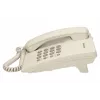 Analog telephone Panasonic KX-TS500PDW — 16 buttons, white, desk/wall mount, 100-entry phonebook