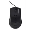 Optical Ambidextrous Mouse DEFENDER HIT MB-530 — 1000 DPI, USB Type-A, Black, 1.5 m cord