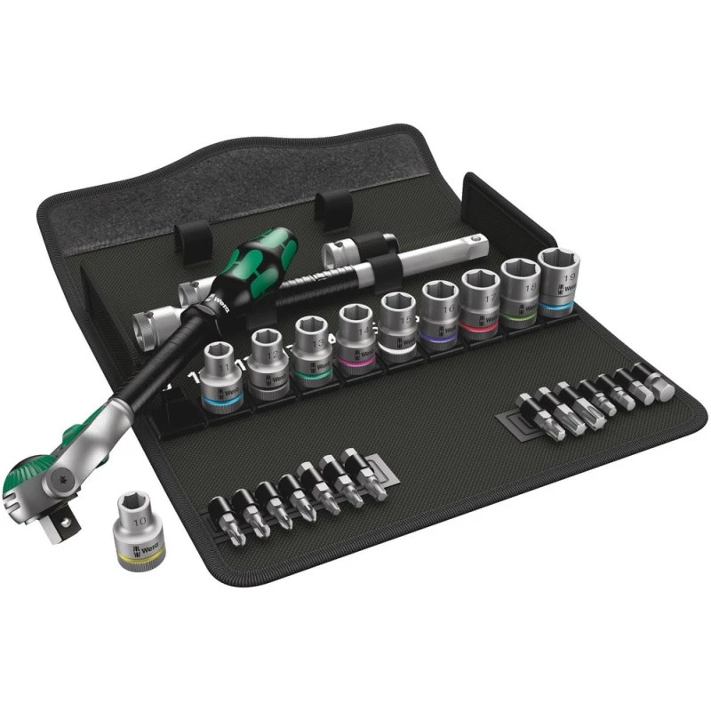 Socket wrench set Wera 8100 SC 6