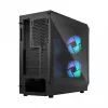 Fractal Design Focus 2 RGB Tempered Glass Mid Tower ATX PC Case - Black