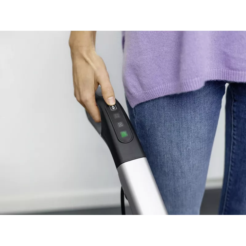 Steam mop Kärcher SC 3 UPRIGHT — 0.5 L tank, 1600 W, 30 s heat-up, removable tank, carpet glider