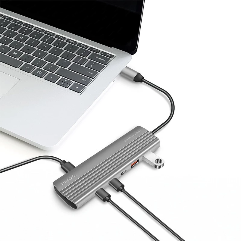 Ultra slim USB 3.2 hub 2xUSB-A,8XUSB-C,PD,100W