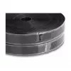 DeLOCK Heavy-duty Hook-and-Loop tape self-adhesive 25 m x 25 mm black