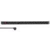 Qoltec Aluminum PDU for RACK | 16A | 16 x Schuko | Vertical | 1.8m