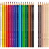 Faber-Castell 112819 Grip Skin Tones colour pencils, 18+6