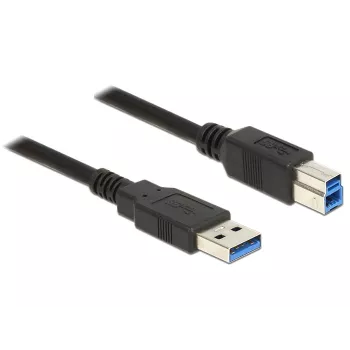 USB cable DeLOCK 85069 USB 3.2 Gen 1 3 m USB A USB B Black
