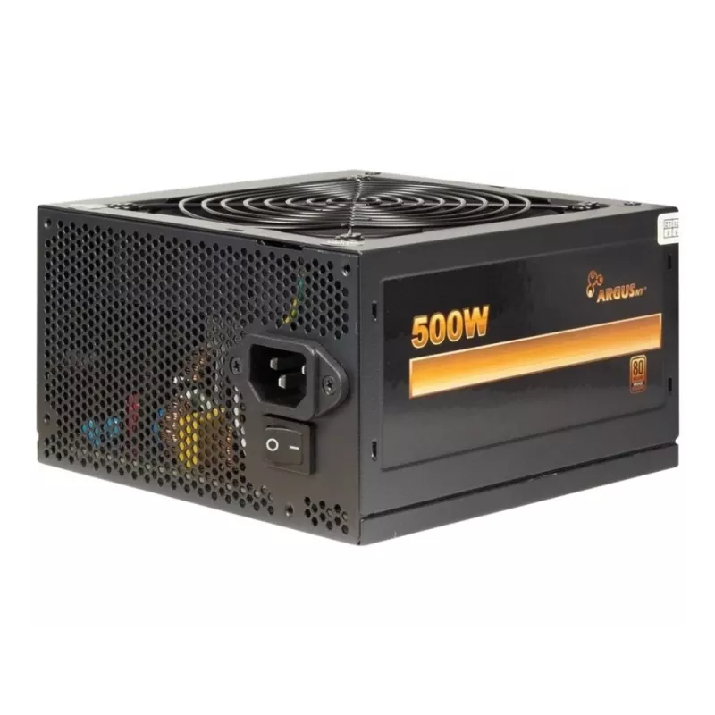 Inter-Tech ArgusNT BPS-500 power supply unit 500 W 20+4 pin ATX ATX Black