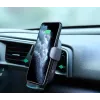 Wireless Charging Phone Mount Aukey HD-C52 — Qi-compatible adjustable-angle car phone holder with wireless charging