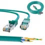 Extralink Cat.6 FTP 2m LAN Patch Cord, Copper Network Cable, Twisted Pair 1Gbit/s