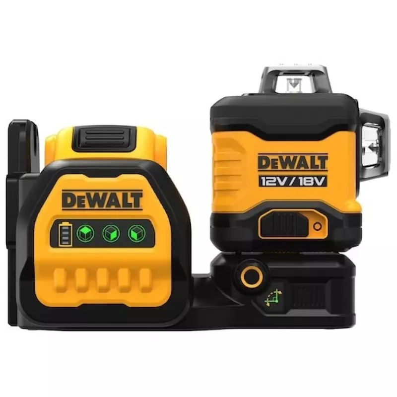 Laser level DeWalt DCE089D1G18-QW green beam self-leveling 360° with receiver compatibility