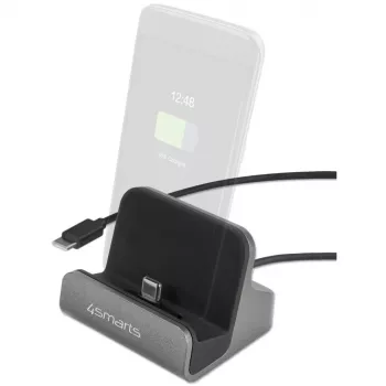 4smarts Charging Dock VoltDock USB-C 60W Grey (541426)
