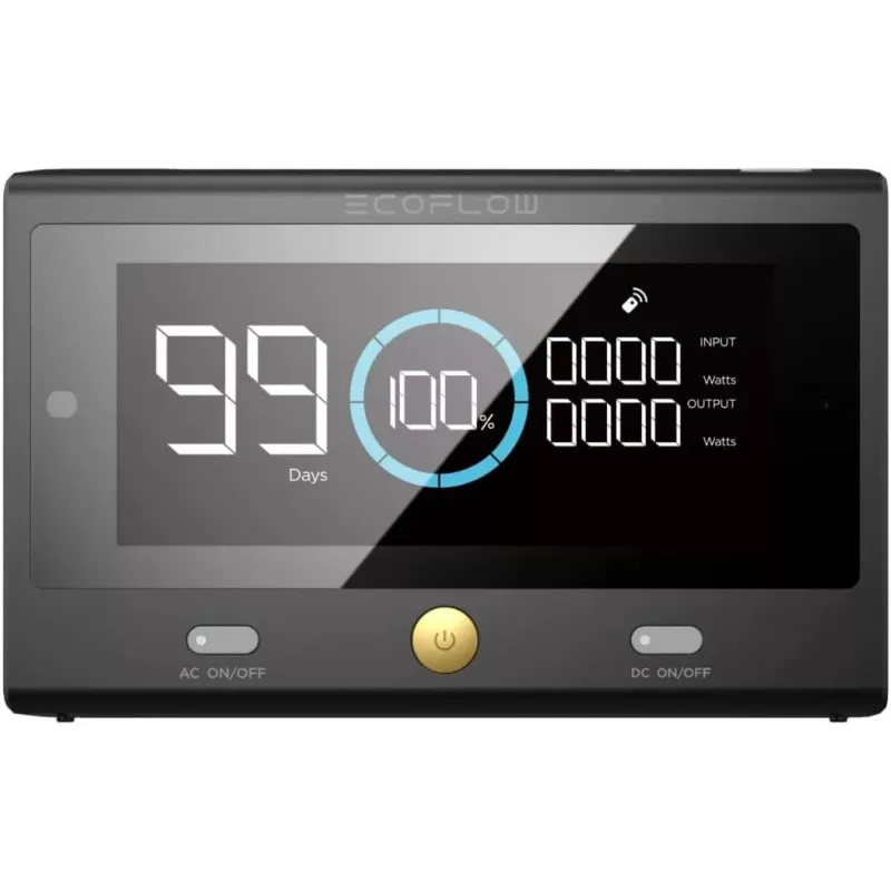 EcoFlow 50049001 remote control Bluetooth Portable power station Press buttons