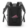 Backpack XDDESIGN Bizz Grey P705.932 — water resistant, lightweight city backpack