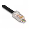 DeLOCK RJ45 Modular Plug Cat.6 50 pcs with bend protection boots