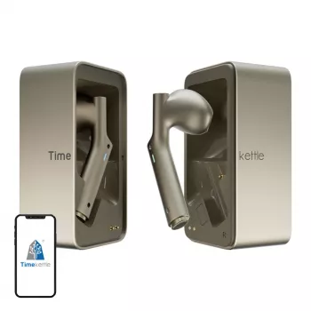 In-ear translator Timekettle W4 AI Gold — simultaneous translation earbuds