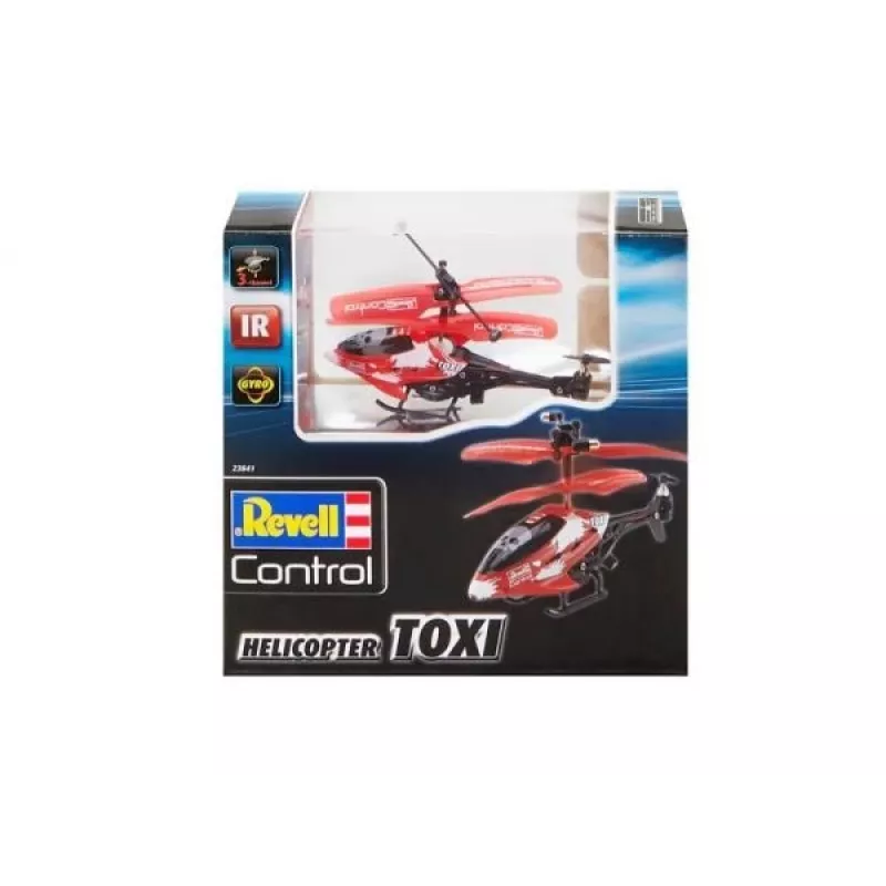 Helicopter RC Revell TOXI electric engine, LiPo 75 mAh, 15 g, white/red/black