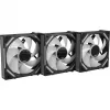 Alpenföhn 84000000228 Wing Boost 4 PWM RGB Case Fans, 120 mm, 500-1800 rpm, 3-pack, Black
