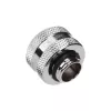 XSPC Adapter G 1/4 inch to 14mm, chrome — 14mm thread adapter for liquid cooling fittings