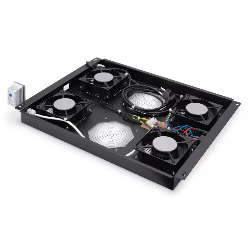 Roof Cooling Unit Digitus DN-19 FAN-4-SRV-B