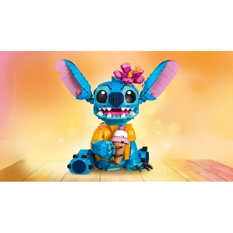 LEGO | Disney Stitch Buildable Kids’ Toy Playset with Ice-Cream Cone 43249