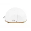 Bread box Maestro MR-1678G oval, plastic and bamboo, 350×200×250 mm, sliding white lid