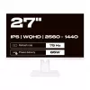 JAPANNEXT WQHD Monitor 68,6 cm (27) 2560x1440 Pixel,IPS Panel, 8 ms, 75 Hz, AMD FreeSync, HDMI, DisplayPort (JN-IPS270WQHD75F-C65W-HSP-W)