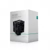 Air cooler DeepCool AK400 ZERO DARK PLUS — 120 mm FDB fan, 4 heat pipes 6 mm, for LGA 1700/AM4/AM5, height 155 mm, black