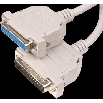 D‑SUB Extension Cable ShiverPeaks AK 405 SC 25‑pin Male/Female, 5 m