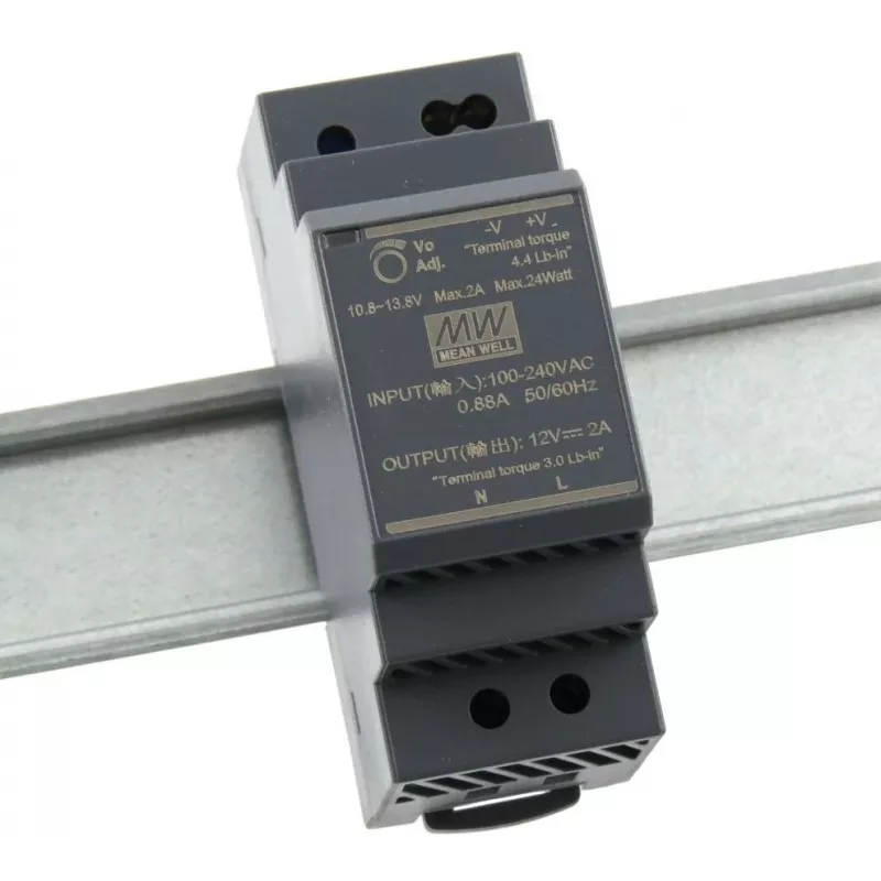 Voltage Transformer MEAN WELL HDR-30-12 12V 30W