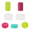 Plastic mass Wonder Factory Never Dry Dough, Lime Green, Pink