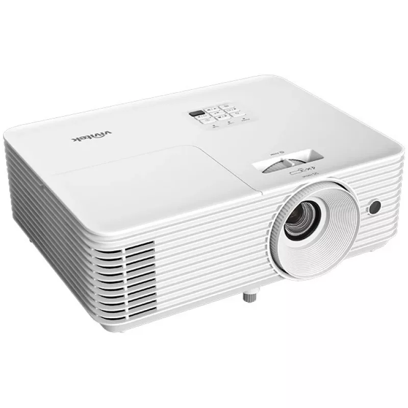 Vivitek DX330 1PI267 standard throw data projector, 4000 ANSI lumens, DMD, XGA 1024x768, 3D, throw ratio 1.94–2.16:1, white