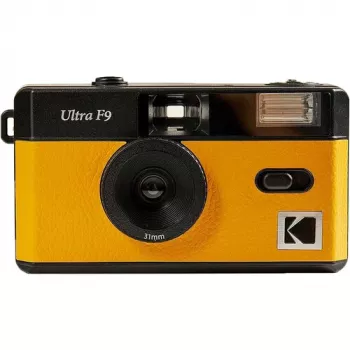 Compact film camera Kodak F9 135 mm ISO 200-400 Black Yellow