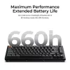 Mechanical 75% keyboard Keychron V1 Ultra 8K — QWERTY, Bluetooth & Wired, RGB, Black