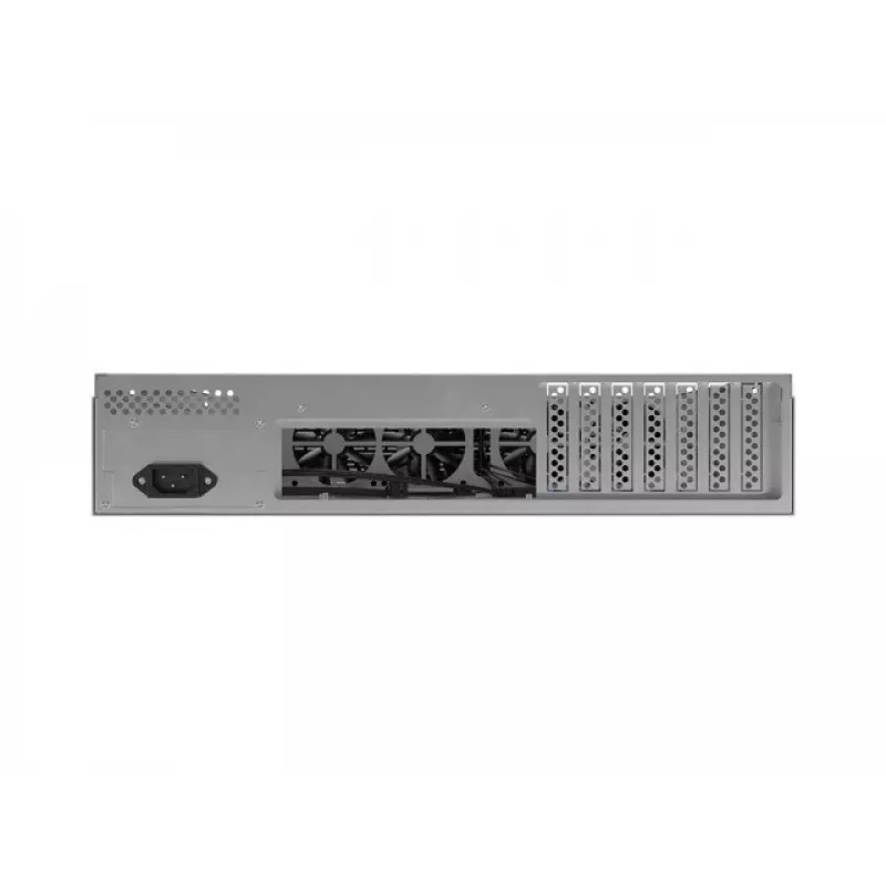Lanberg SC01-6502-12B 2U Rackmount Server Chassis E-ATX 7 Fans Black