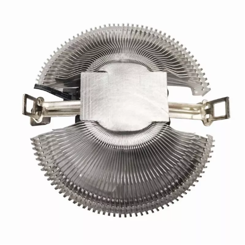 Air cooler Gembird CPU-HURACAN-X40 — 90 mm fan, 800–1600 RPM, LGA 775 support, transparent