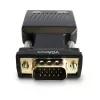 SAVIO CL-145 VGA to HDMI converter, Audio, Full HD Black