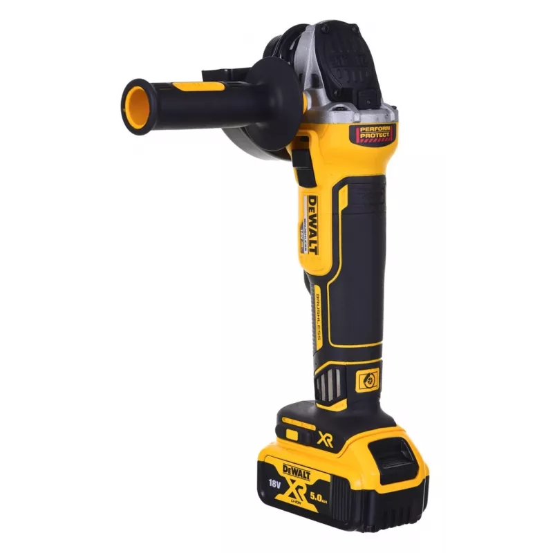 Power tool combo kit DeWALT DCK2080P2T-QW — 18V Li‑Ion 5Ah (2x), DCG405 grinder, drill/driver, M14 sanding disc thread, carry case